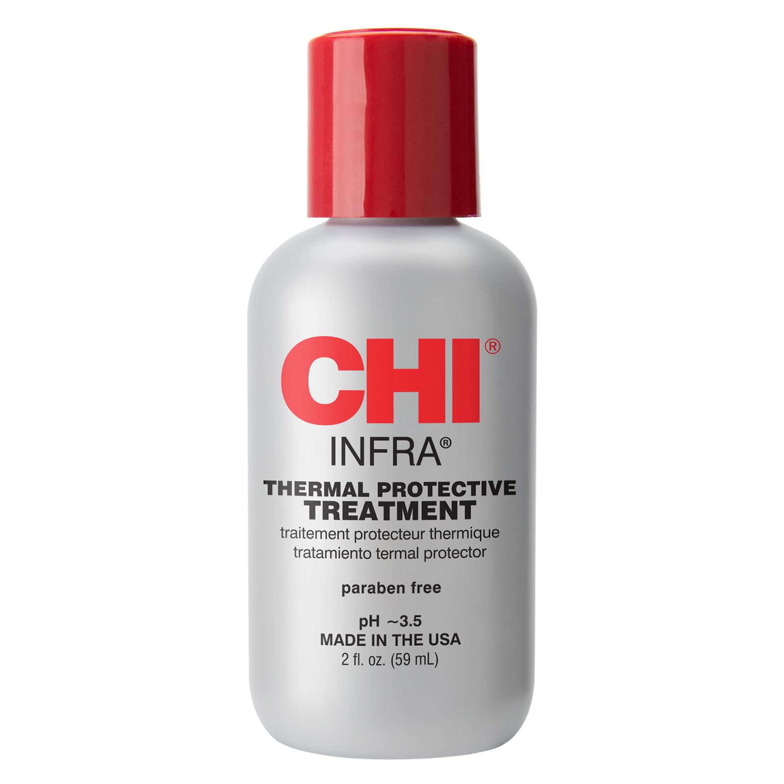 CHI Infra Thermal Protective Treatment, Hair Serum For Protecting Color & Adding Superior Shine & Softness, Hydrating Formula, Sulfate-free, 2 Oz